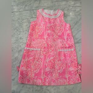 Lilly Pulitzer Girls Shift Dress, Size 7